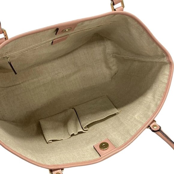 Auth GUCCI Micro Guccissima 449647 Pink Leather Tote Bag - Picture 6 of 16